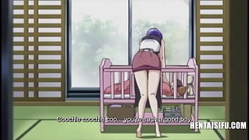 電話中に夫と話している間に義理の妹を誘惑 - 無修正エロアニメ