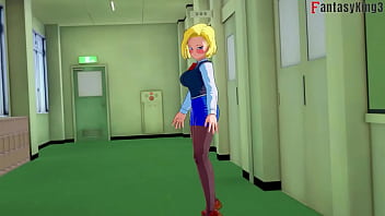 ドラゴンボールゼクス 第2章 |パート 2 |アンドイド21号は大学で悟飯と人造人間18号を捕まえる。 PTRN の 1 時間のフルムービー: Fantasyking3