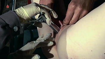 Clara – a cold speculum opens her cunt (TRAILER)