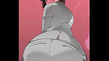 ジーンズを着た女の子が背面騎乗位で犯される