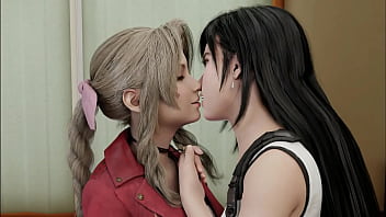 エアリス＆ティファ - レズビアンセックスフェスト1