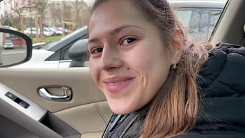 Serina Gomez and Agony of SQUIRTING in my Car