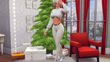 変態ふたなり愛人がハードアナルセックスとディープスロートのために義理の妹を誘惑 (SIMS 4 アニメ エロアニメ)