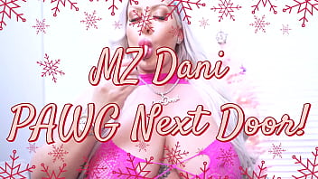 Mz ダニ、クリスマスにマンコでキャンディケインをプレイ