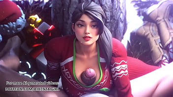 フォートナイト ラミレス コスプレ メリークリスマス |無修正エロアニメ AI が生成