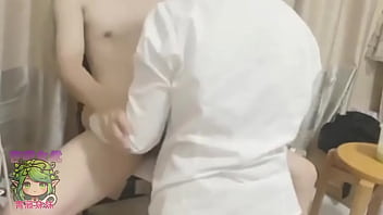 青藤妹妹-小白兔服伺坐在椅子上的主人，诱惑主人内射！