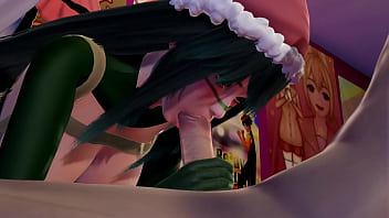 津尤阿水的除夕玩偶 l 未经审查的 3D 亨泰 Boku no Hero Academia