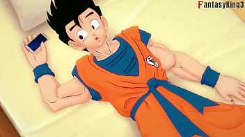 ドラゴンボールZ EX3 |パート 4 |チチと悟飯が悟空を寝取って後ろでセックス | sheer または ptrn で 1 時間の映画をフルで見る