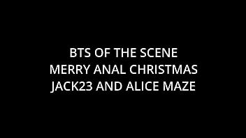 (ドライバージョン) メリーアナルクリスマスの舞台裏、アリス・メイズ、ハードセックス、アナルのみ、緊縛、ボンデージ、ハイヒール、リミング