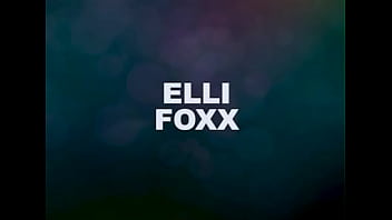 ELLI FOXX 巨大なコックのハメ撮りフェラを奥までディープスロート フェイスファックと顔射