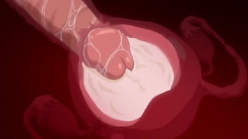 ホットな巨乳の若い女性が一日中中出しされる - エロアニメ無修正 [字幕付き]