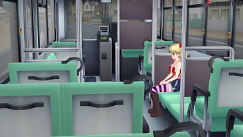 秋月愛梨がバスでペニスをしゃぶる | 1 |鬼父 |かわいいブロンドのステップ公開 |シアーと PTRN の完全な POV: Fantasyking3