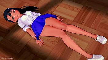 早瀬長瀞（大人版）は古い制服を着てプレイします