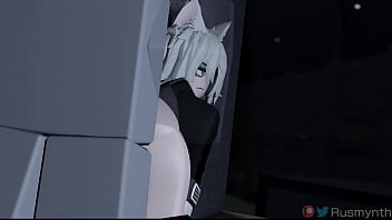 Anti gets RAILED HARD from behind and gets cum in her ass