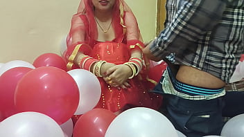 ヒンディー語で夫に犯される新婚インド人美人人妻の初夜