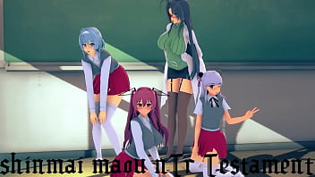 新妹魔王の契約者 2 | 新妹魔王の契約者 2彼女の親友とセックスしたい |これと他の 1 時間のエピソードを Sheer または PTRN で視聴: Fantasyking3