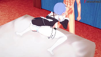 レムセックス | レム2 |巨乳メイド Re:ゼロ | Sheer または PTRN で完全版と POV バージョンを視聴してください: Fantasyking3