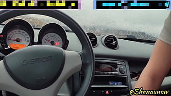Shanaxnow パーフェクトカーハメ撮りフェラディープスロート口内射精