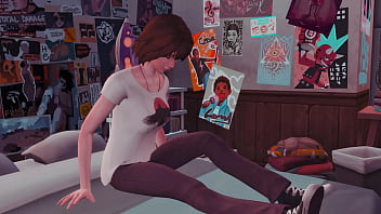 変態ふたなりクロエが誘惑してハードアナルセックスとフェイスファックをマックス l ライフ イズ ストレンジ (SIMS 4 アニメ エロアニメ SFM)