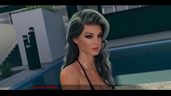 Вдали от дома (Vatosgames), часть 82, куколд видит, как ее милфу трахает LoveSkySan69