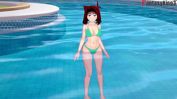 真崎杏がプールでセックス | 1 | 遊戯王 | ステップ、ビキニティーガードナー フルバージョンと FPOV バージョンは Sheer と PTRN で: Fantasyking3
