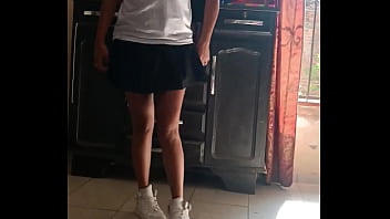 授業後にセックスするセクシーなメキシコの女子高生