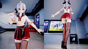双屏绅士视角 弱音 3D 动漫 抖音风裸舞 可爱少女 （3D成人动漫）