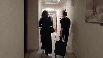 旅行、ホテル、ファック。義母との旅行。