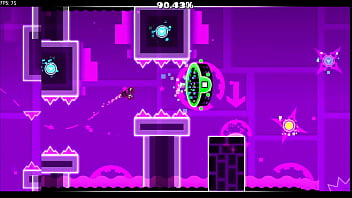 クラブステップ 100% (コイン 3 枚) - ジオメトリ ダッシュ