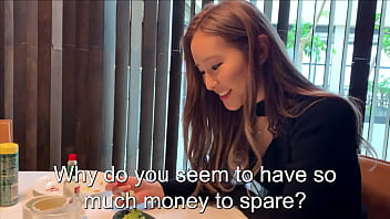 【英語吹替】超金持ちギャルにSNSで依頼され高級ホテルでハメ撮りセックス！赤い下着がとってもエロい。 バックや騎乗位でハメまくり