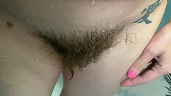New Hairy pussy big clit compilation closeup amateur