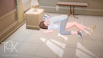アニメ ヘンタイ ふたなり セックス ゲーム セクシーな女の子のフェラチオ、騎乗位、アナルのさまざまな体位