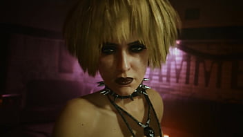 ミスティ - ハンマークラブのセックスシーン（サイバーパンク2077 ゲーム内ウルトラ設定）