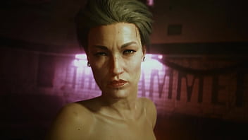 ロザリンド・マイヤーズ - ハンマークラブのセックスシーン（サイバーパンク2077 ゲーム内ウルトラ設定）