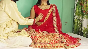 Suhagraat 新婚ロマンス 結婚初夜 インドの村のが中出しマンコに