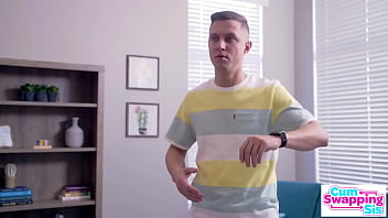Sexy SnowAngels Anna Claire Clouds & Penelope Kay Tease Stepbro Into Giving His Snowball of Cum - S1:E1