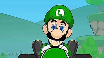 人種差別的なマリオ無修正 - ピーチ姫とデイジー姫の裸