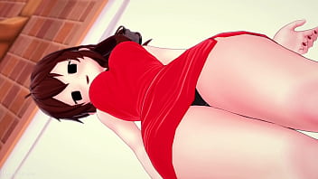 かわいいガールフレンド (FnF) は自分の部屋で一晩中セックスして楽しみたいと考えています (エロアニメ)