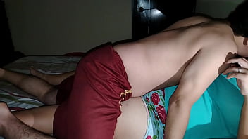 Stepmom, can I suck your ass? REAL HOMEMADE SEX.