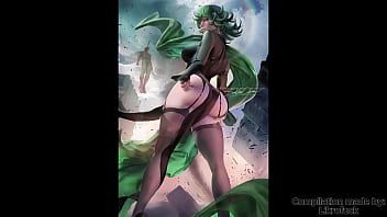 One Punch Man - Tatsumaki Слайд-шоу - One Punch Man Hentai Компиляция