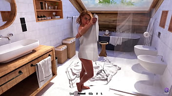 欲情した裸の義理の叔母が初めて彼女の大きなおっぱいを掴ませてくれた - 3D ヘンタイ アニメ ポルノ - サンタ郡での生活