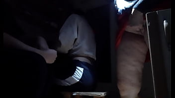 We called an electrician who didn’t fix anything, but at least entertained us wildly - Girls fly with orgasm