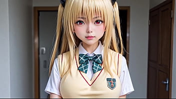 ToLove Ru Золотая Тьма и непослушный Ями-тян косплей до конца [AI порно]