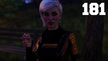 Быть DIK #181 - Грудастая альтернативная девушка делится своей сигаретой