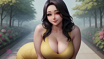 巨尻の日本人熟女が田舎で中出しされる - [クローズアップ / POV / AI]
