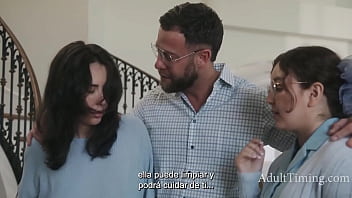 不貞な配偶者が妊娠中の妻を輪姦に追い込む - ケイシー・カルバート、リアナ・ラビングス