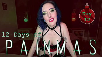 12日目 - 12日間のペインマス - プレビュー - クリスマス CBT とペインプレイ奴隷タスク、ミス・フェイス・レイによる BDSM 指示と女性支配 POV - HD 1080p MP4