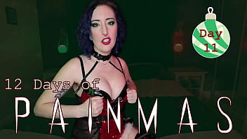11日目 - 12日間のペインマス - プレビュー - クリスマスCBTとペインプレイ奴隷タスク、ミス・フェイス・レイによるBDSM指示と女性支配POV付き - HD 1080p MP4
