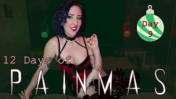 9 日目 - 12 日間のペインマス - プレビュー - クリスマス CBT とペイン プレイ スレーブ タスク (ミス フェイス レイによる BDSM 指示と女性支配 POV 付き) - HD 1080p MP4