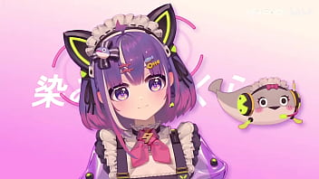 【3D/2Dモデル表示】細部までコントロール！とても可愛い紫色のメイドさんです！何十億もの小さなポピーのメイドがその場に足を踏み入れて衝撃を与える